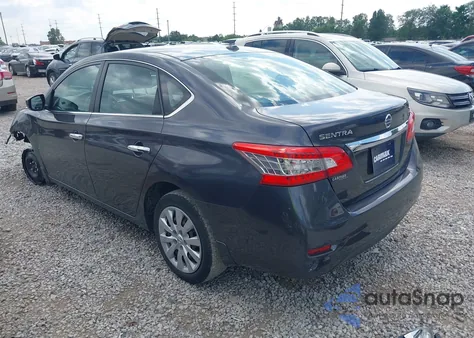 2015 Nissan Sentra Sv z USA, uszkodzony, nr VIN 3N1AB7APXFL694309